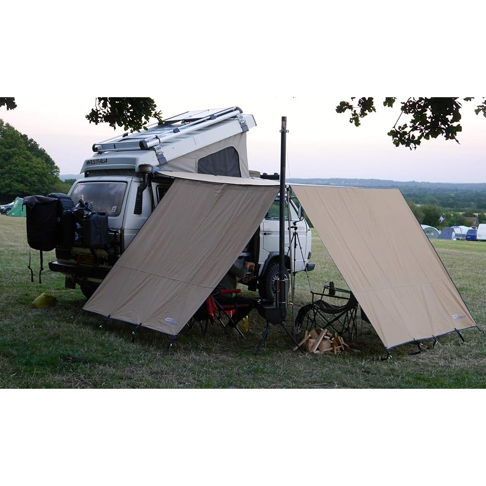 The ARB 813301 ARB 814301 Front Wind Break fits perfectly on the front of an ARB -turned 1250mm front, ideal for the protection of additional rain, and provides shade and sunburn prevention.