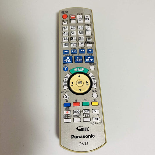 Remote control for Panasonic high-definition DVD recorder N2QAYB000349