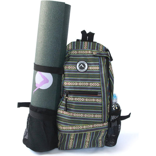 Aurorae Yoga Multipurpose Crossbody Sling Back Pack Bag. Mats are sold separately.