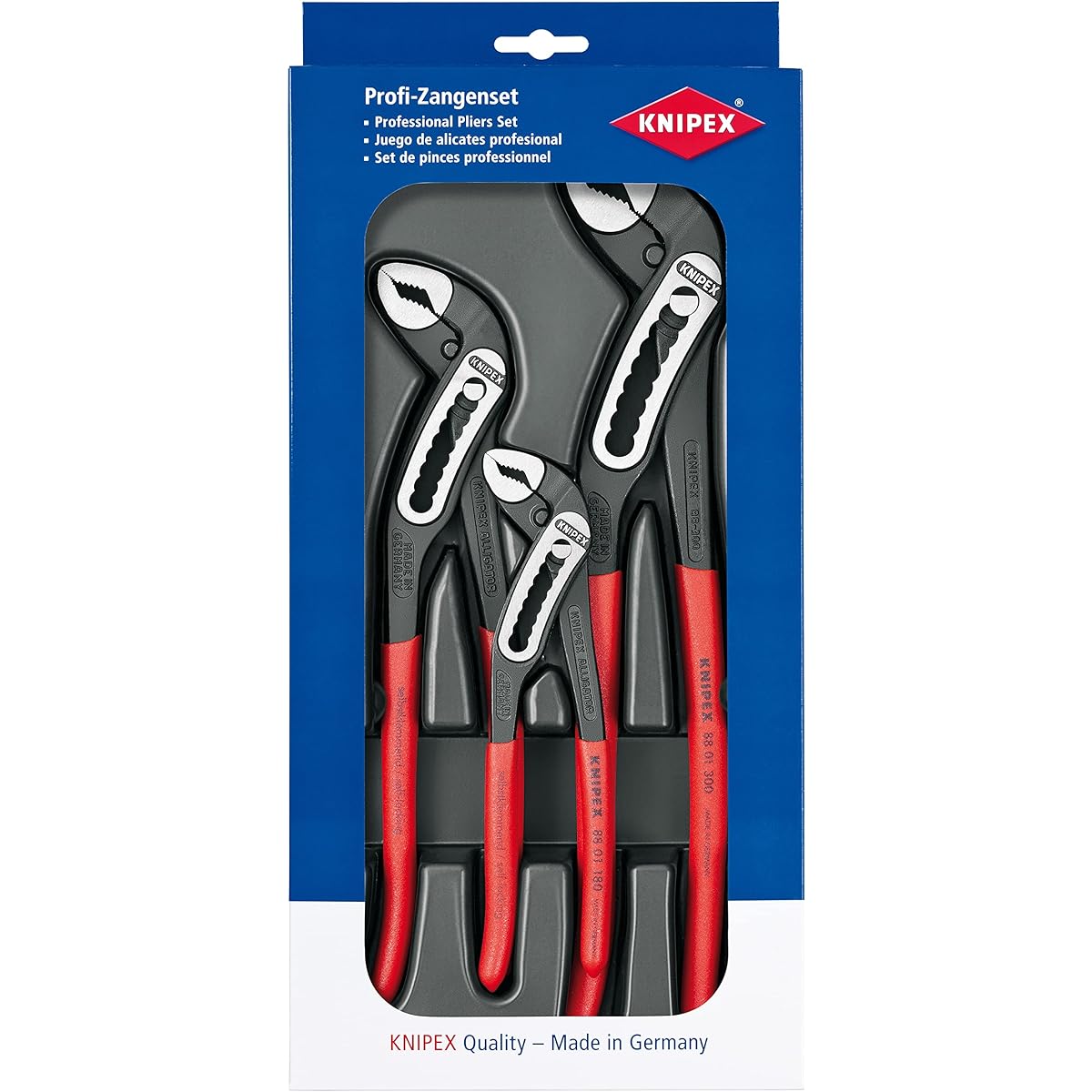 KNIPEX KNIPEX 002009V03 Alligator 3 piece set 180/250/300