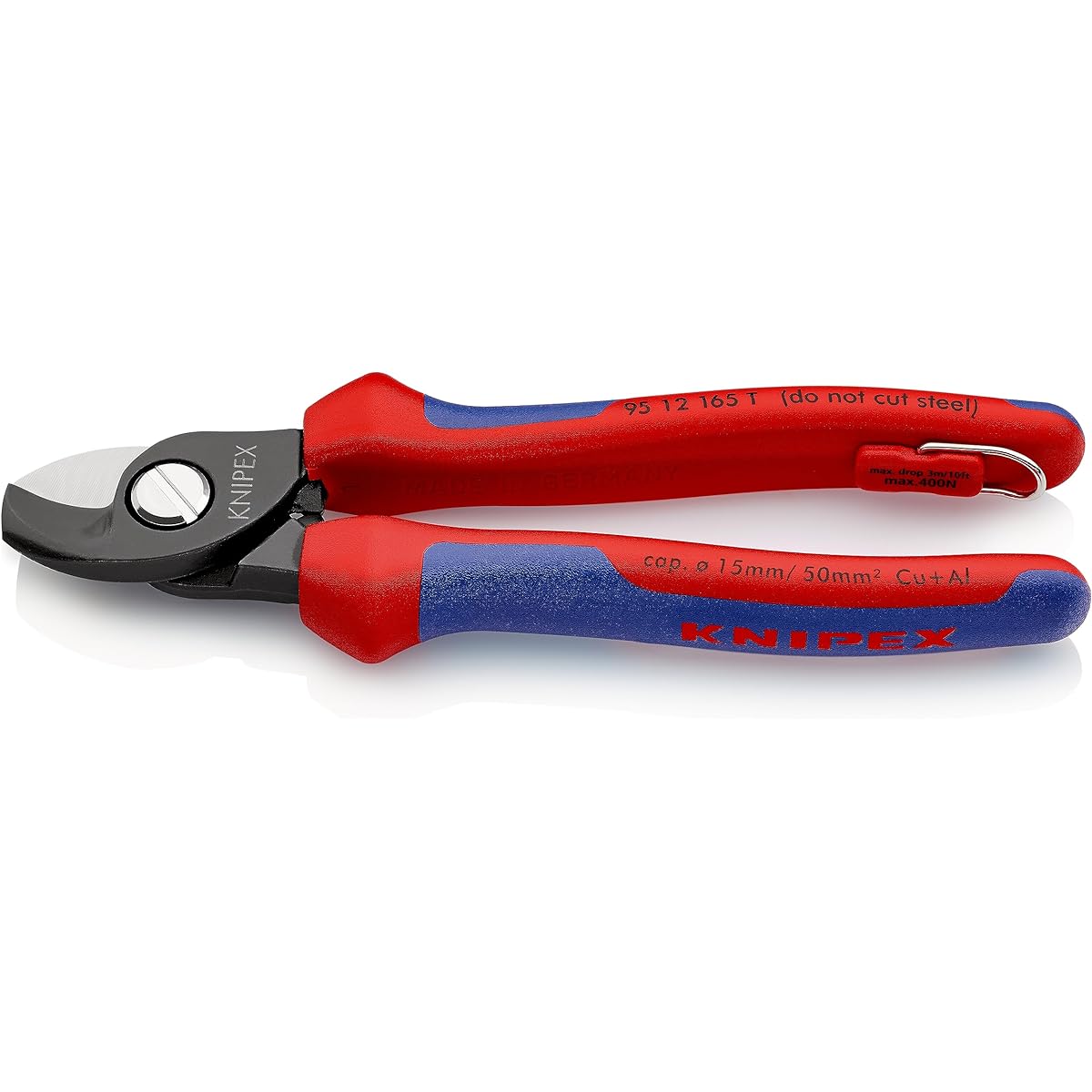 KNIPEX 9512-165TBK Cable Cutter Fall Prevention (BK)