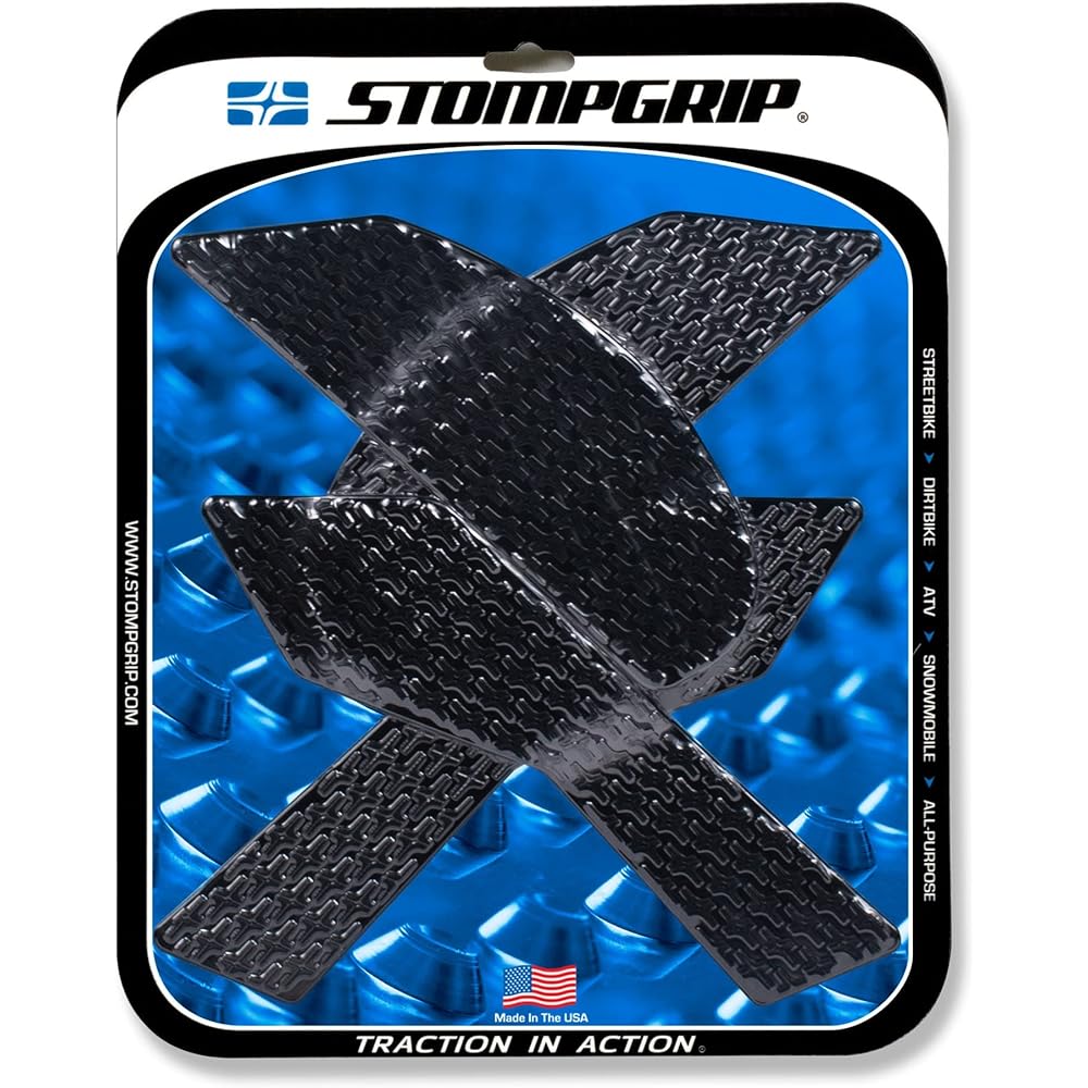 STOMPGRIP Traction Pad Tank Kit Black ICON Z900 17-20 55-14-0144B