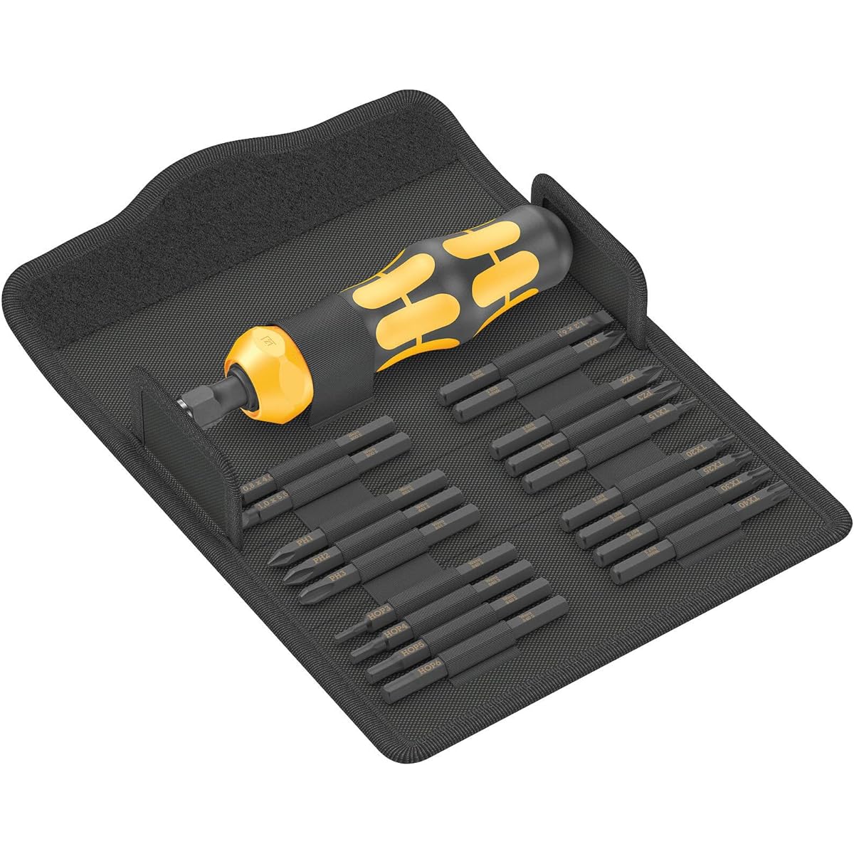 Wera 05018110001 | Replaceable driver Kraftform Kompakt 900 set 1, 19 piece set [Japanese regular import product]