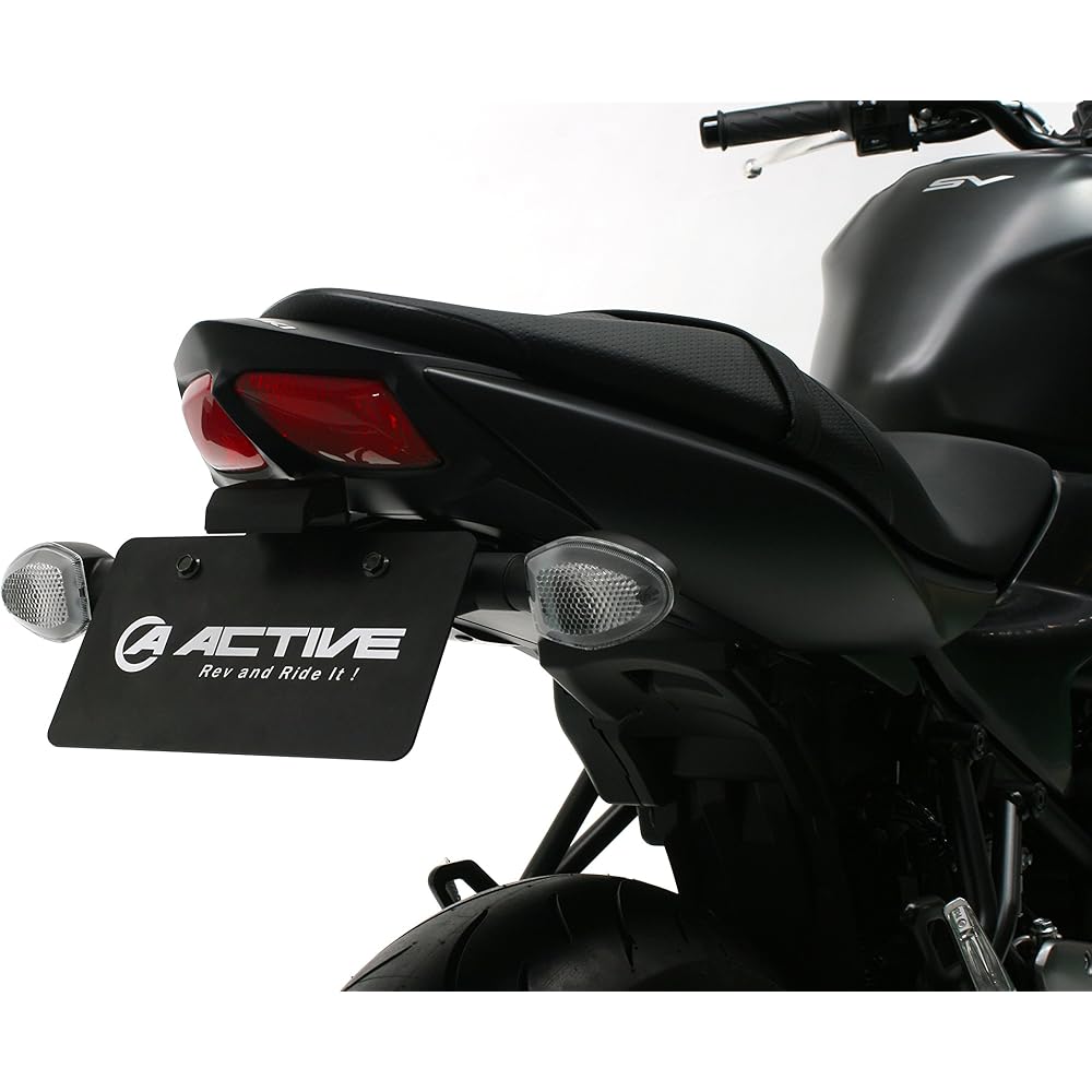 Active SV650 ABS 16 1155038 Fenderless Kit Black LED License Plate Light Included