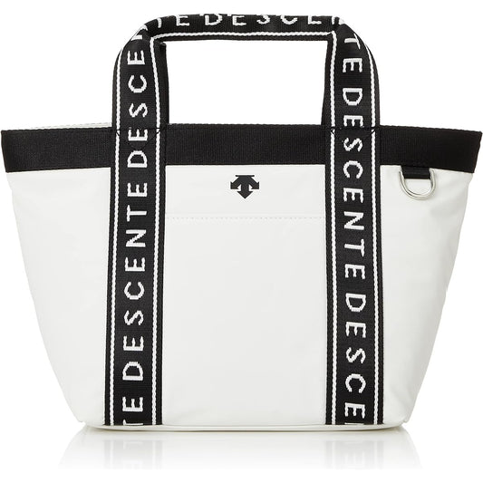 [DESCENTE GOLF] Pouch Round Bag Logo Tape Golf DQCVJA43 WH00 (White)