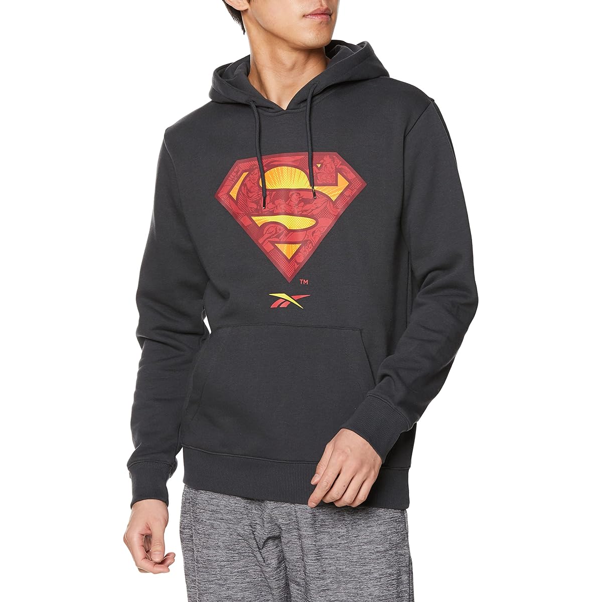 [Reebok] Sweatshirt Parka DC x Superman(TM) Hoodie BWR08 Men's
