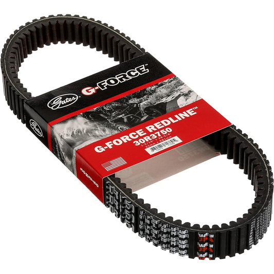 GATES 30R3750 G-FORCE REDLINE continuous variable transmission (CVT) belt