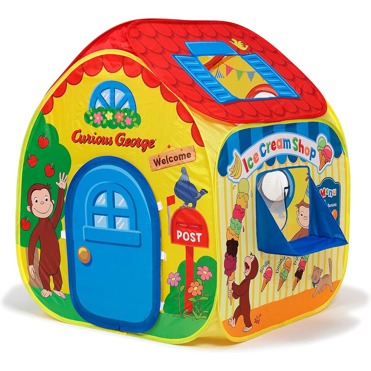 Curious George Curious George Ball House with 30 Balls Yellow VG14