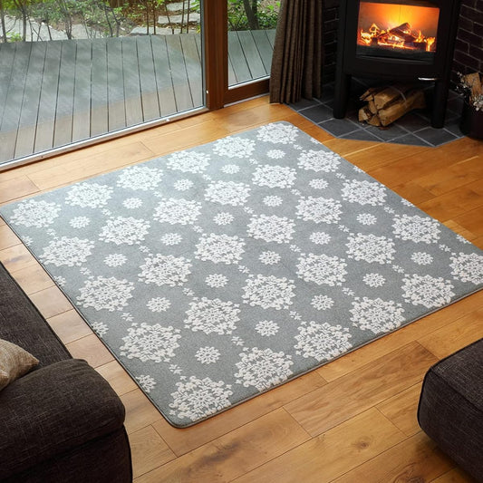 Hagiwara Hot Carpet Cover Scrunchie GY 185×185cm 240624909