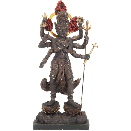 [Officially supervised by Toji Temple] Miniature Buddha statue of Gundari Myoo [Kukai 21 three-dimensional mandalas commemorating the 1200th anniversary of the founding of the Shingon sect]