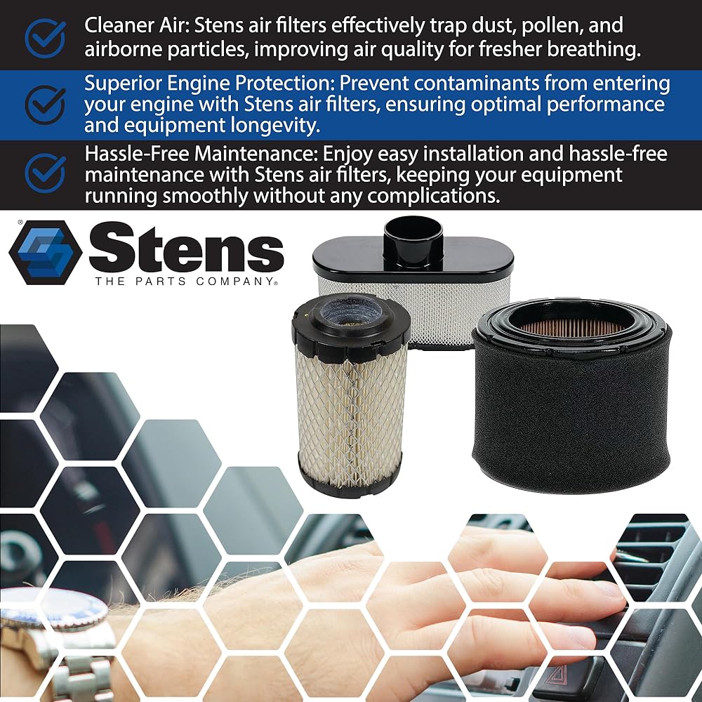 STENS Air Filter Combo 100-018 Kawasaki FJ180V 11029-0019 11029-0032 11029-7023
