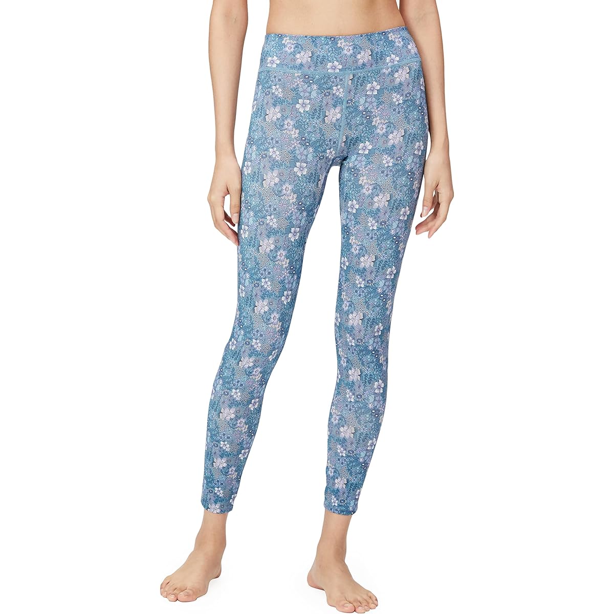 Atsugi Women's Leggings, Small Floral Stretch Fit Yoga Leggings, 49260PS
