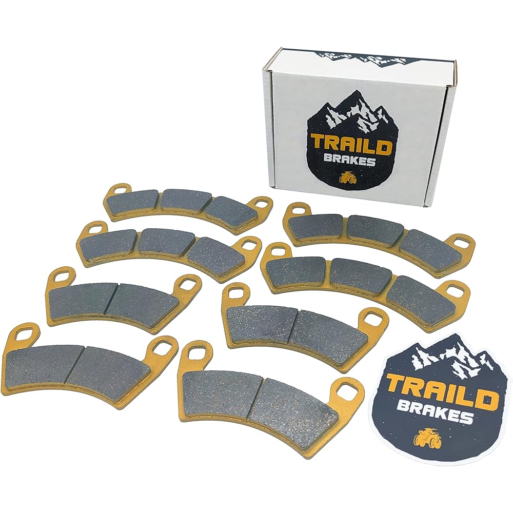 Polaris RZR XP 4 Turbo Ceramic Brake Pad Set (Front & Rear) 2016, 2017, 2018, 2019, 2020, 2021