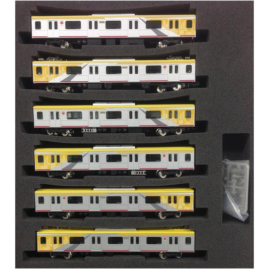 Greenmax N gauge 4707 Tokyu 5050 series 4000 series Shibuya Hikarie 6-car set for additional intermediate cars (no power)