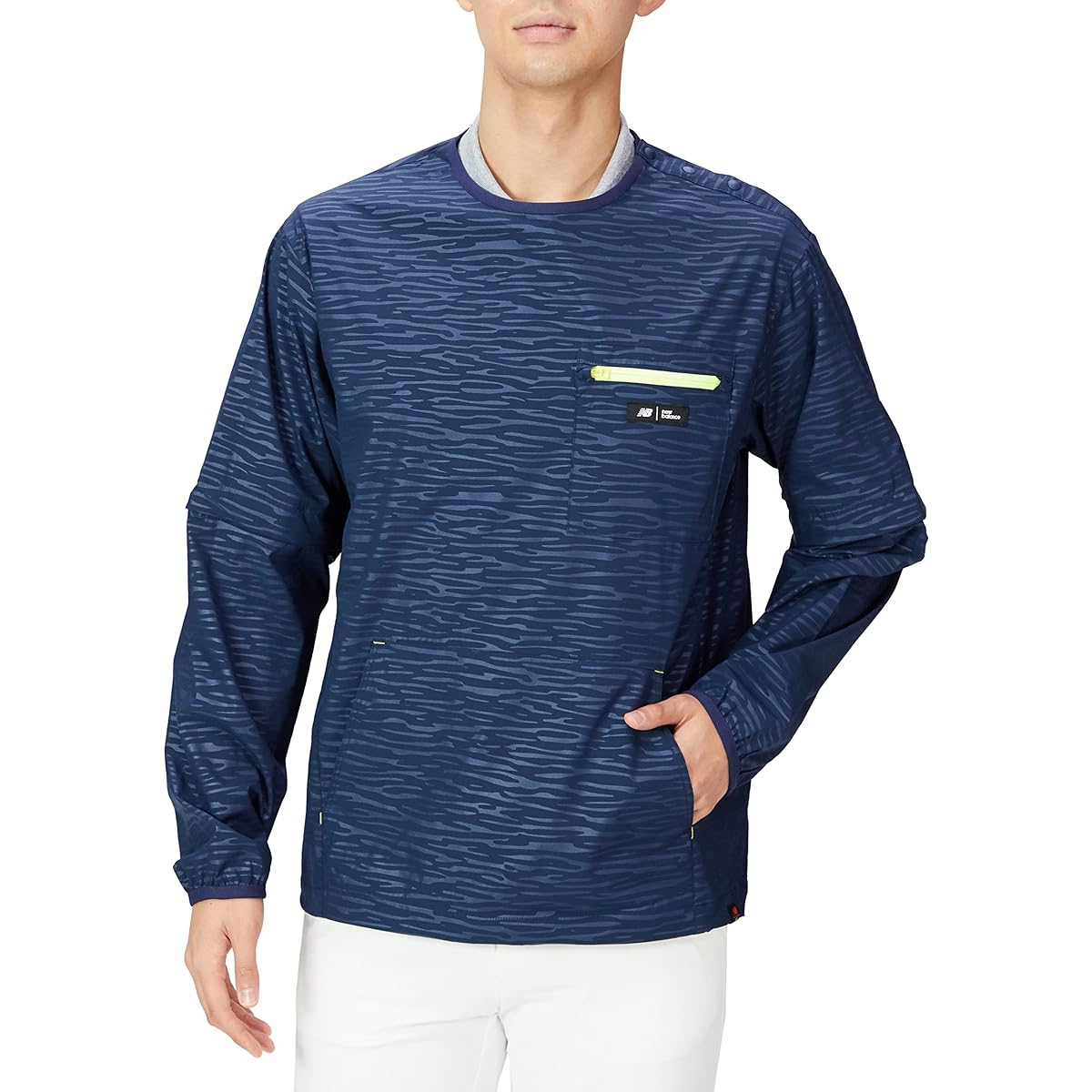 [New Balance] Golf 2WAY Sneed Jack (MEMORISH SHIELD: water repellent, stretchy, removable sleeves) / Men's / 012-2221001