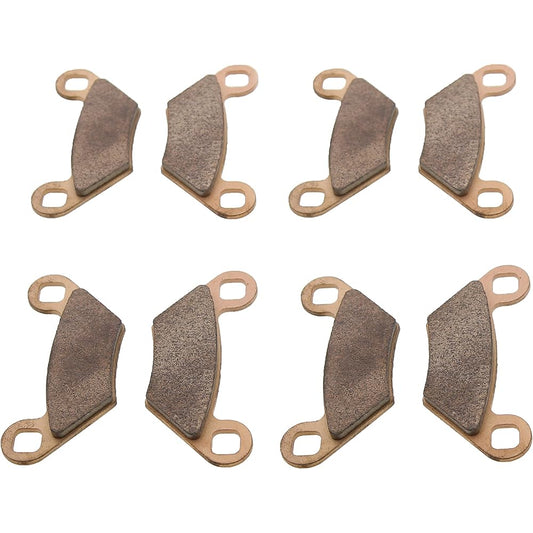 Race Driven Sintered Metal Heavy Labor Front and Rear Brake Pads Polaris Sportsman Scrambler
