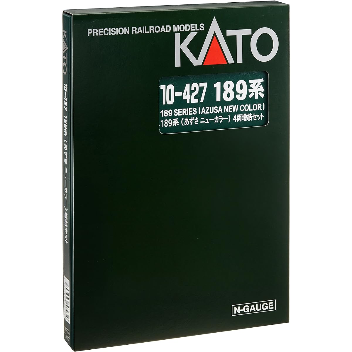 KATO N Gauge 189 Series Azusa New Color Additional 4-Car Set 10-427 Railway Model Train