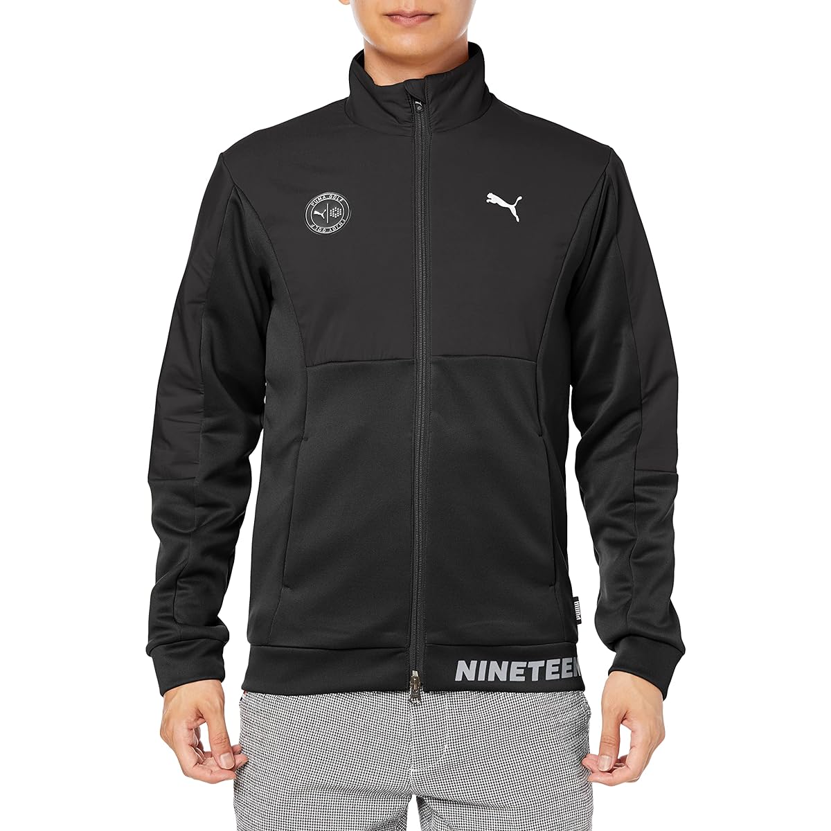 [PUMA] Outer Golf Sweat Combination FZ Stand Collar Jacket Men's