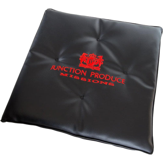 Fujiyama Junction Leather Single Cushion BK/RED 034114 -