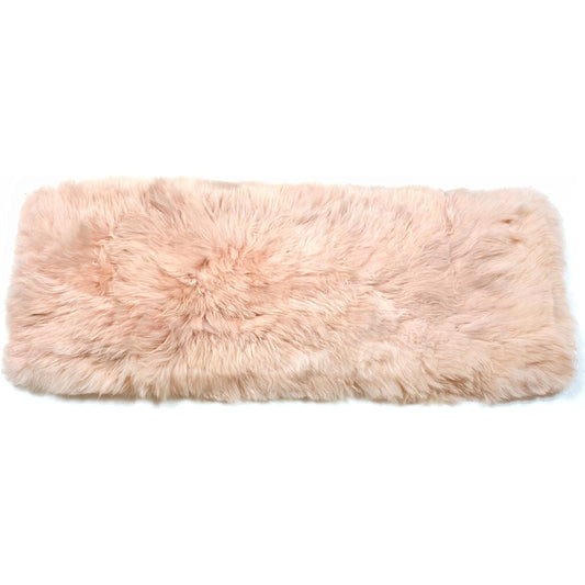 Hagiwara Shearling Cushion "M-604" Rose Approx. 40X120 Long hair shearling warmly supports your butt 240584011