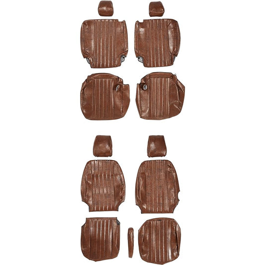 For MR52S / MR92S Hustler only *Vehicles equipped with personal table grace seat cover Antique Design S Brown S081A-AQ-BR