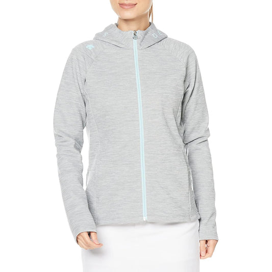 [DESCENTE] Golf Cut and Sew Hoodie Sweat Absorbent UV Care Stretch UPF50+ DGWTJL51 Women's