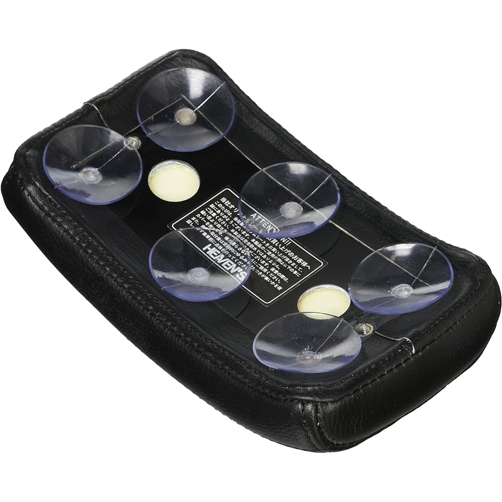 HEAVEN'S Pillion Seat Vertical Roll Black PIL-BK-L