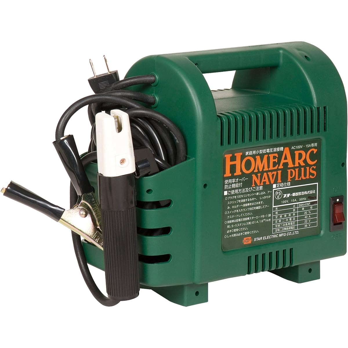 Star Electric Manufacturing (SUZUKID) 100V exclusive AC arc welding machine Home Arc Navi Plus 50Hz SKH-41NP
