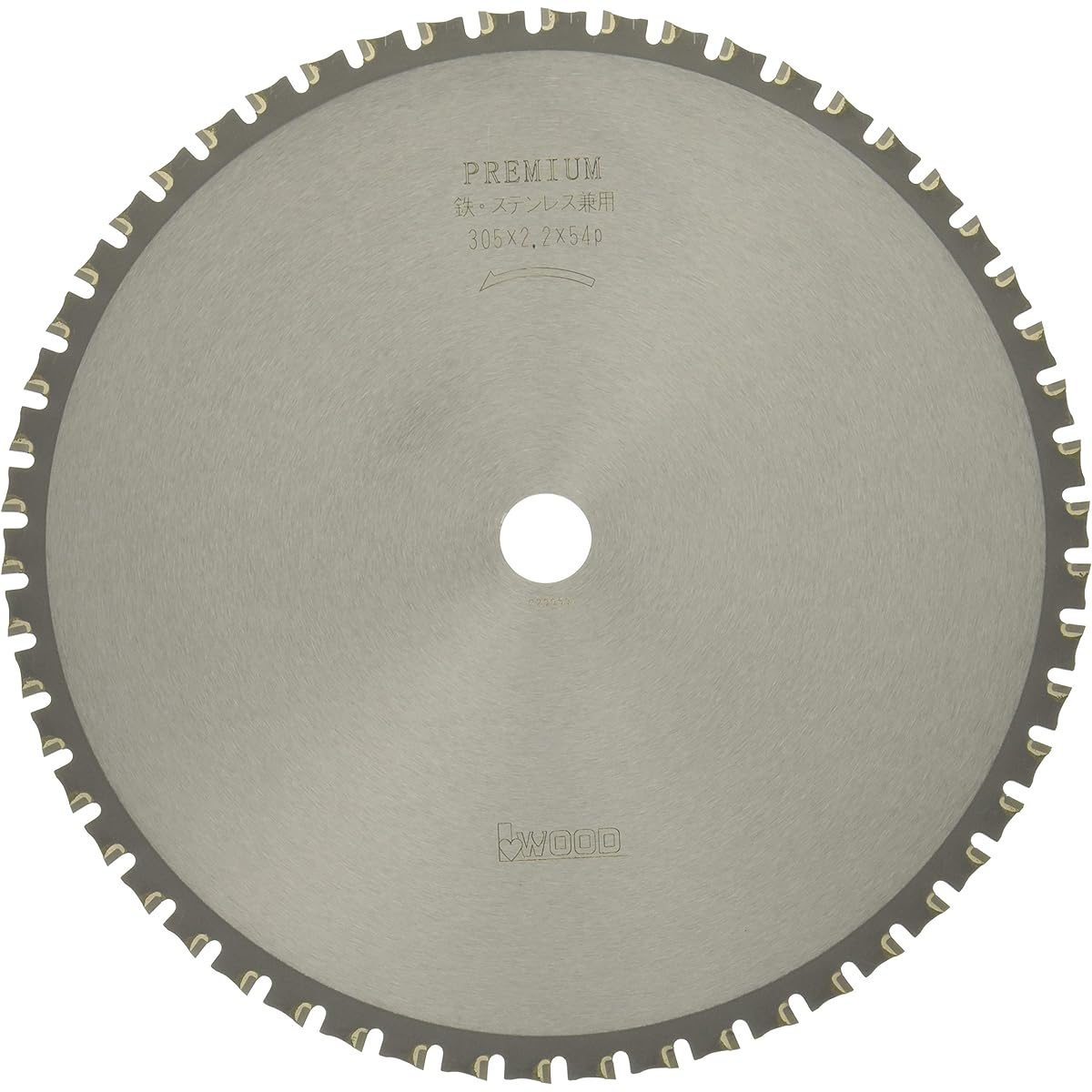 iWood Chip Saw Premium Iron/Stainless Steel Φ305 99493 Silver