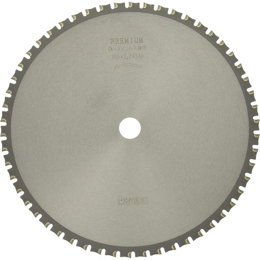 iWood Chip Saw Premium Iron/Stainless Steel Φ305 99493 Silver
