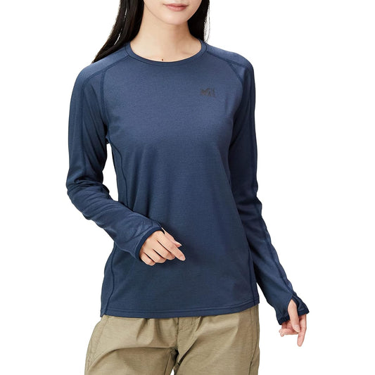 [Millet] Cut and Sew Castor Wool Crew Long Sleeve Castor Wool II Crew LS W Women's