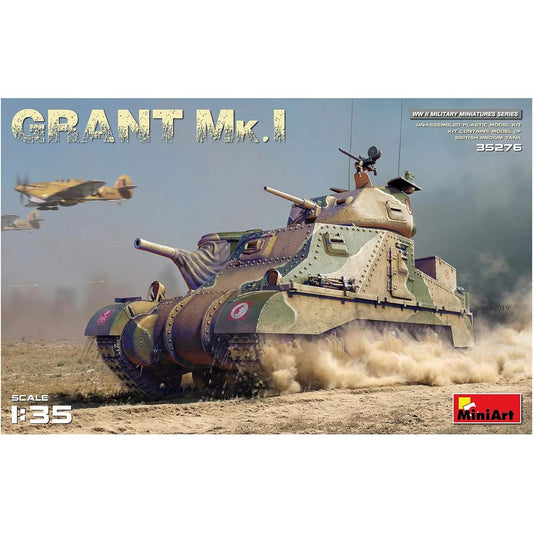Miniart 1/35 British Army Grant Mk.1 Plastic Model MA35276