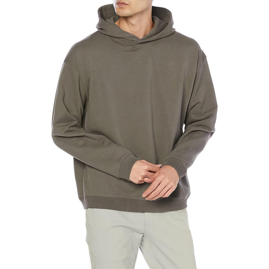 [Beam Slights] Hooded Sweatshirt True Cotton Fleece Basic Parka Men's