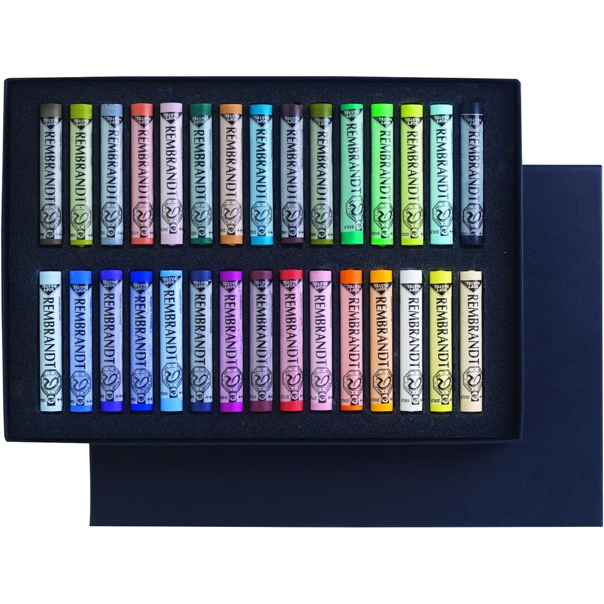 Talens Rembrandt Soft Pastel 30 Color Set for Landscape Painting