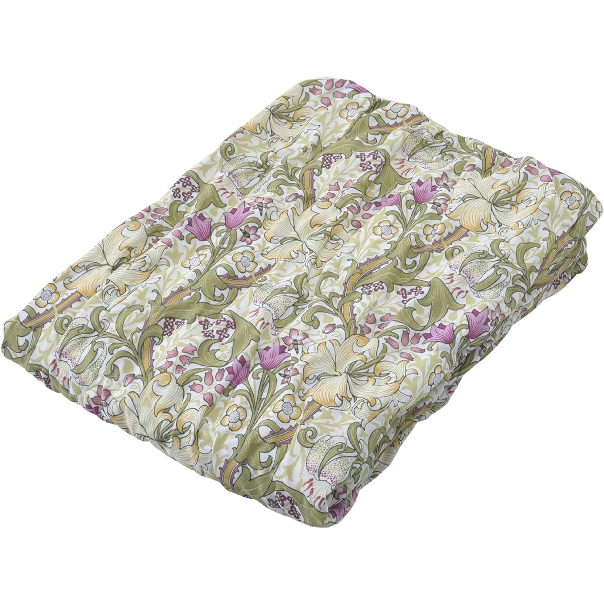 nishikawa [Nishikawa] Morris Gallery Soft Gauze Blanket Single Washable 100% Cotton Soft Golden Lily Green FR03103001