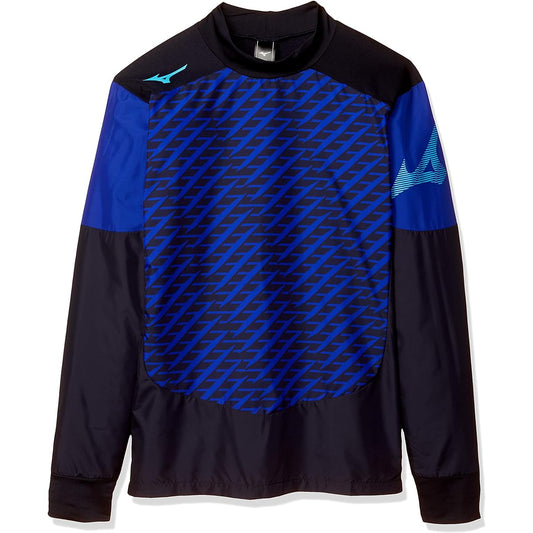 Mizuno P2ME9525 Soccer Wear Piste Shirt, Long Sleeve, Thin, Slim