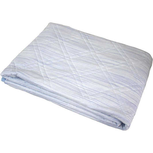 Romance Kosugi Ice Sleep EX Hemp Pad Single Blue (Kasuri Tone) 3131-6610 Size: 100 x 205 cm