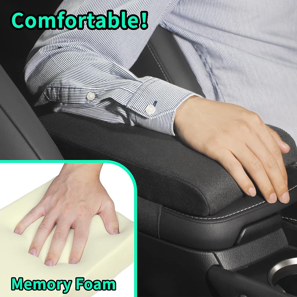 TIMORN Car Center Console Cover Cover Low Start Material Car Arm Rest Cushion Rest Cover Car & Middle Console Cover Car Arm Rest Cover Center Console Cushion Track/Automobile/SUV/SUV