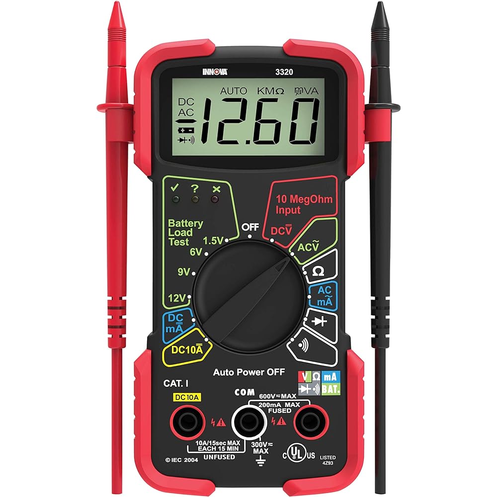 Innova 3320 Auto-Ranging Digital Multimeter [parallel import]