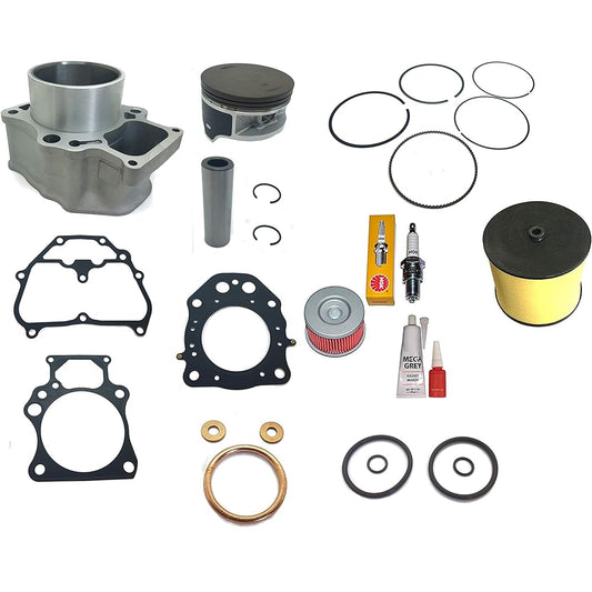 Cylinder Top End Kit 2007-2018 Honda TRX 420 Launcher Air Filter Oil Filter Piston Gasket Kit