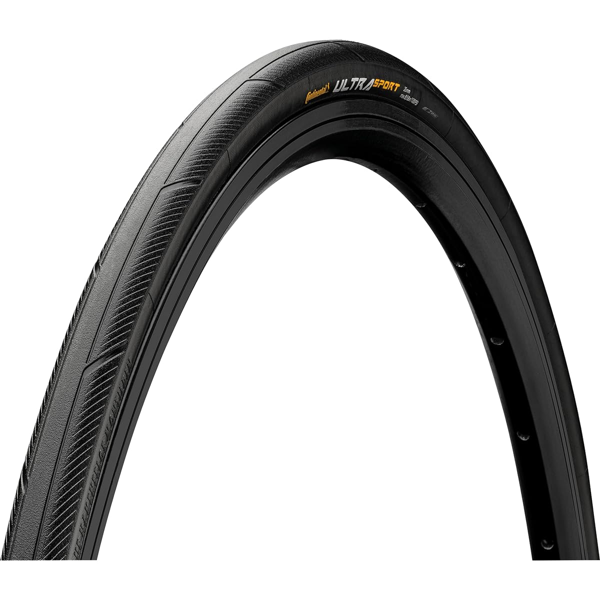 Continental Road Tire Ultra Sport 3 Black/Black 700x25C FB