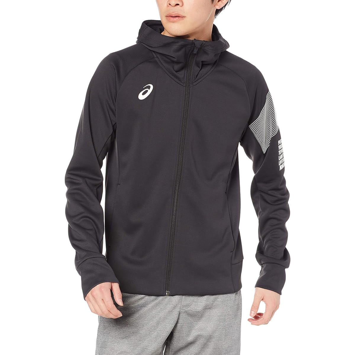 [ASICS] Training Wear LIMO Sweat Full Zip Hoodie 2031C194 Men's