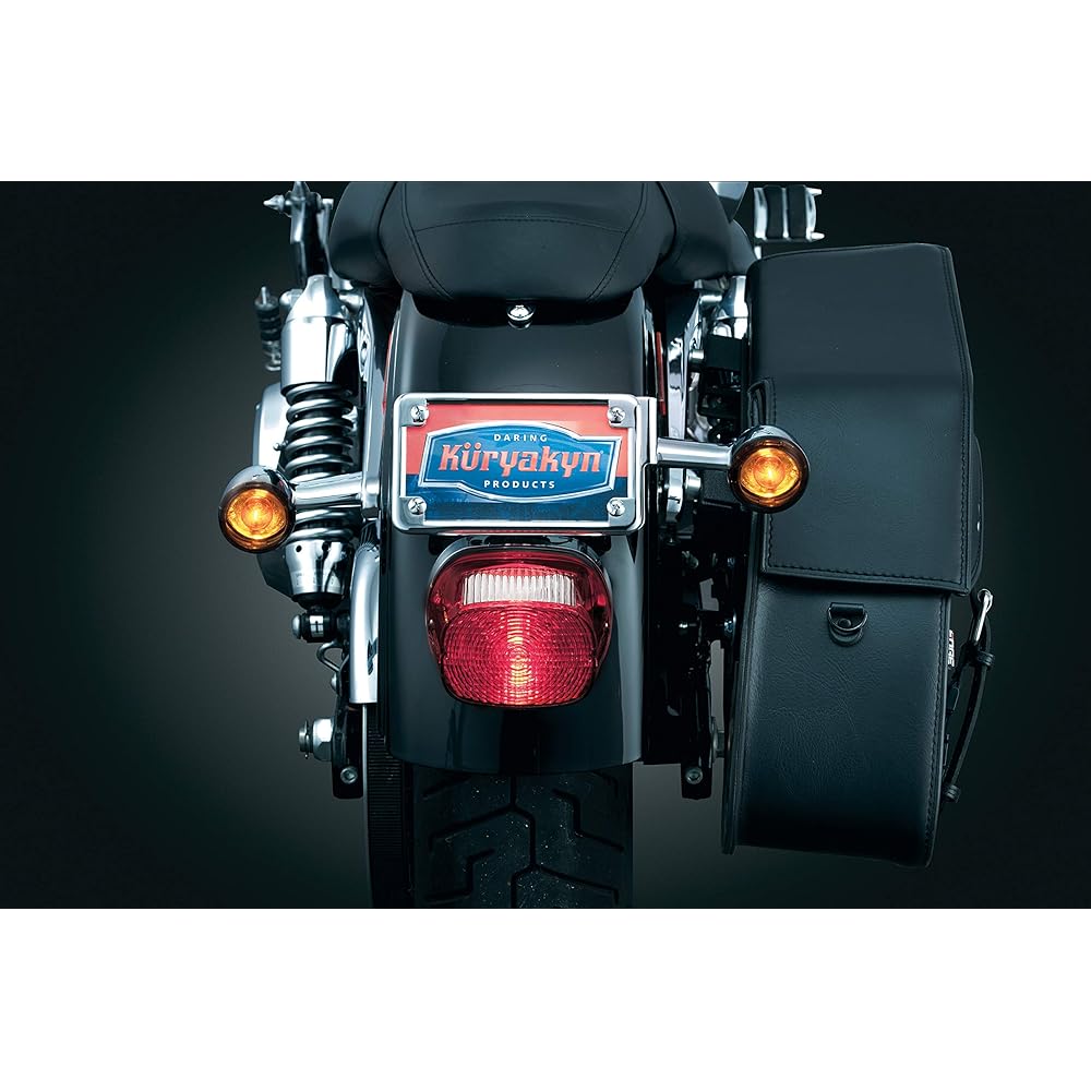 3155 LICENSE PLATE TURN SIGNAL RELOCATION MOUNT FOR USE W/EDGE SADDLEBAGS CLEARKIN