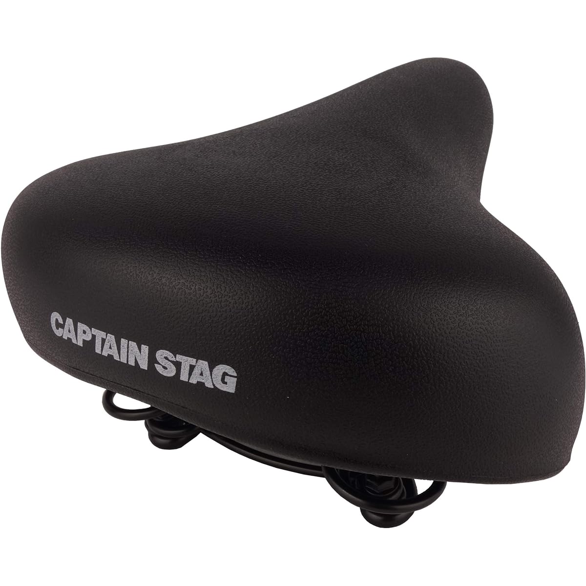 CAPTAIN STAG Bicycle Saddle Soft Saddle Saddle Cover [Black/Gray/Brown/Dark Brown]
