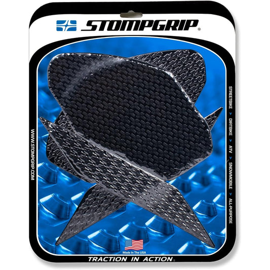STOMPGRIP Traction Pad Tank Kit Black ICON Ninja 250/400 18-20 55-14-0149B