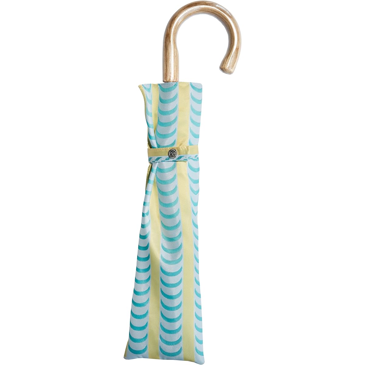 Makita Shoten + Stig Reventri DRAPES Women's Folding Umbrella, Scandinavian Design, Luxury Koshu Ori, Made in Japan