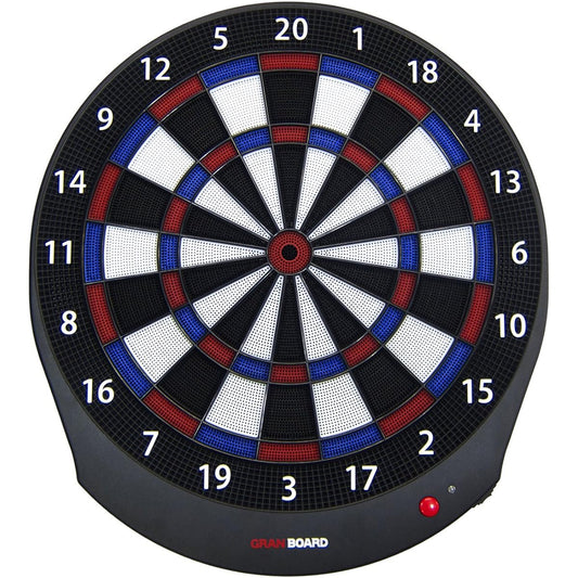 [Equipped with online competition/Renewed version with quieter sound] GRAN BOARD dash Blue/Red - Home electronic dart board linked with smartphone via Bluetooth -