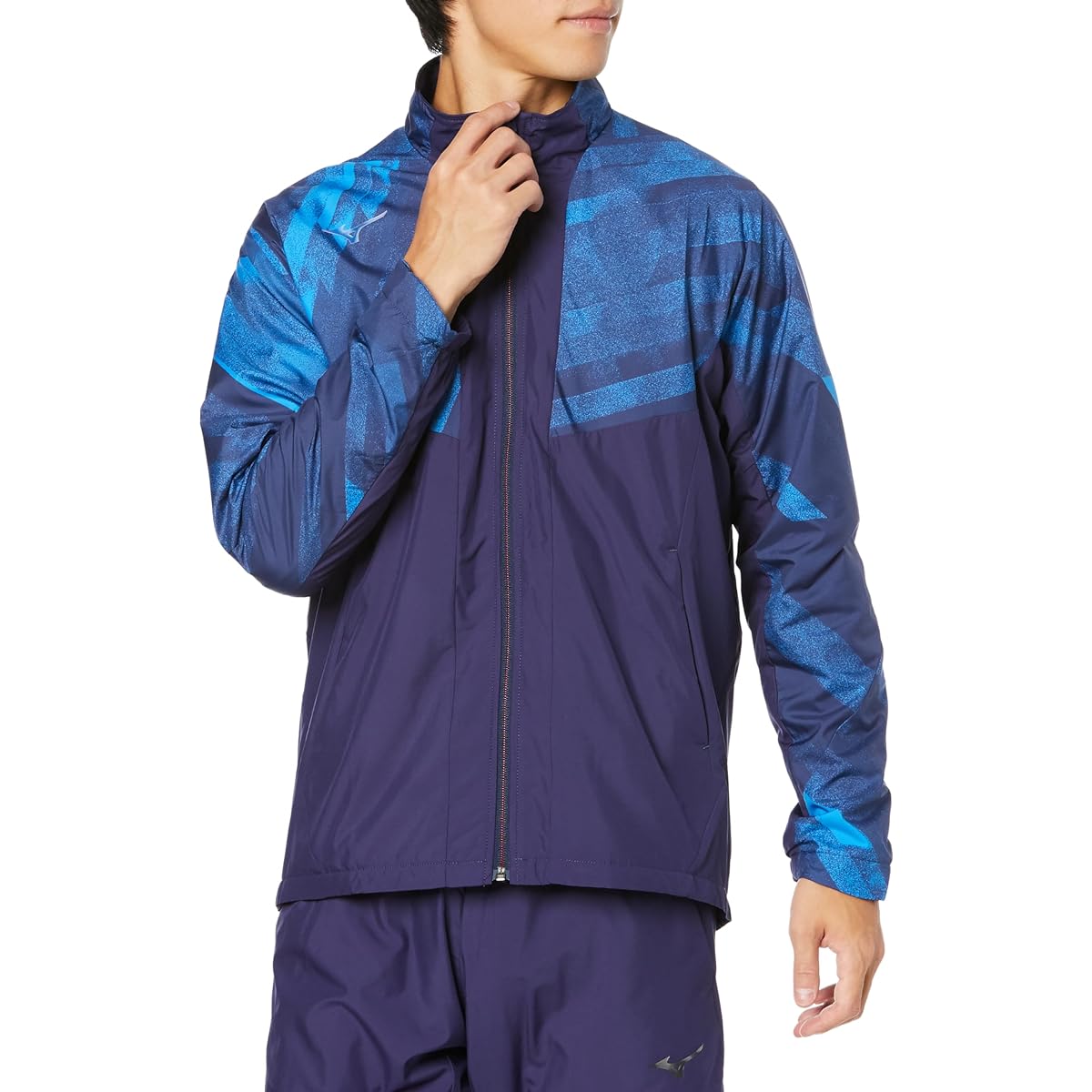 [Mizuno] Training Wear Breath Thermo Warmer Jacket Moisture Absorption Heat Generating Water Repellent 32MEA541 Men's