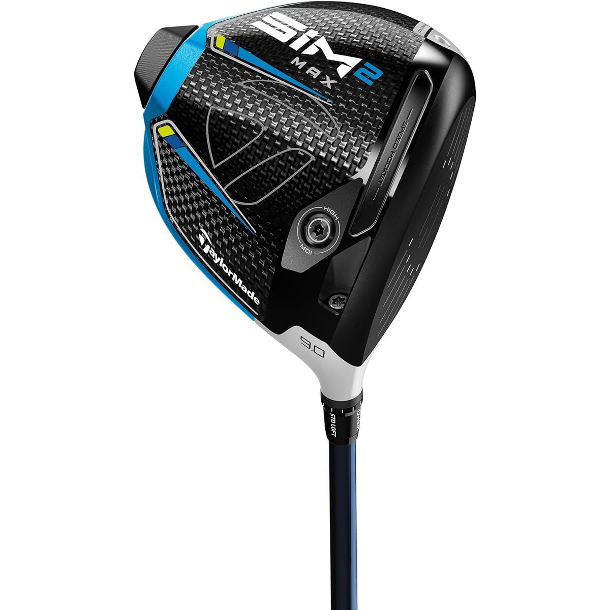 TAYLOR MADE SIM2MAX Driver Speeder 661 EVOLUTION VII Carbon Shaft Men's Golf Club Right Loft Angle: 9 degrees W#1 Flex: S