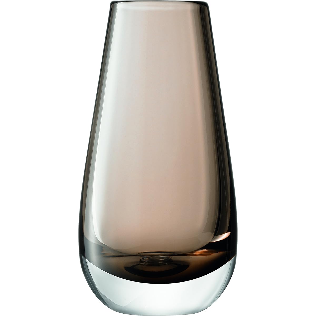 LSA Flower Vase (Vase) Brown Height 14cm FLOWER COLOR G732-14-552